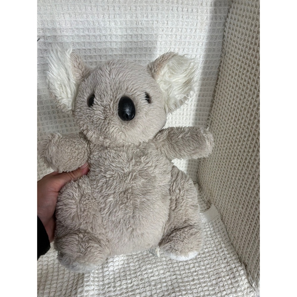 [Vintage] Unisex‎ Dakor Pot Belly Koala Plush Toy 9" Grey